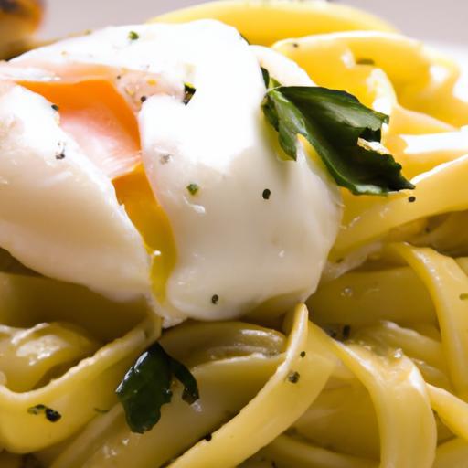 Start Your Day Right: Breakfast Carbonara with Poached Egg