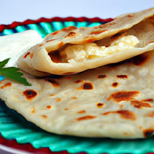 Flaky Lachha Paratha Perfectly Paired with creamy Yogurt