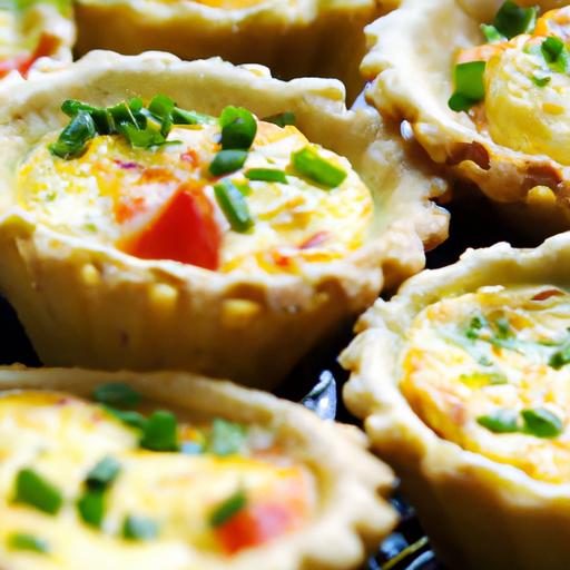 Mini Quiche Cups: ​Easy‌ Bites of Savory‌ Delight!