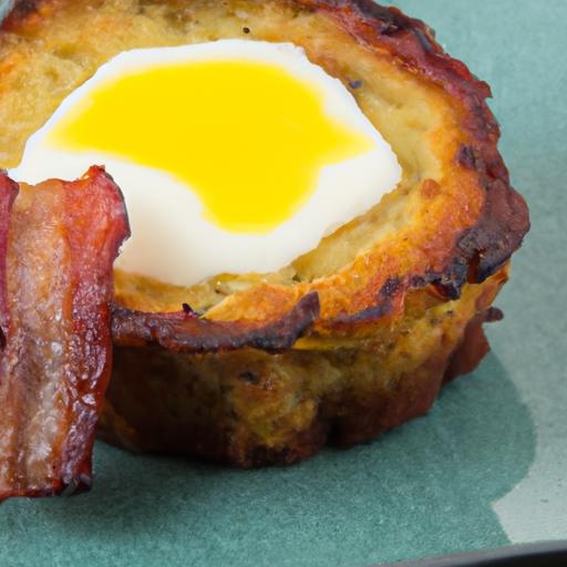 Crispy Egg & Bacon Bake: ⁢Air Fryer Breakfast Made Easy
