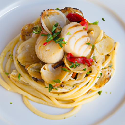 Savor Scallop White Wine Linguine: A​ coastal Classic Reimagined
