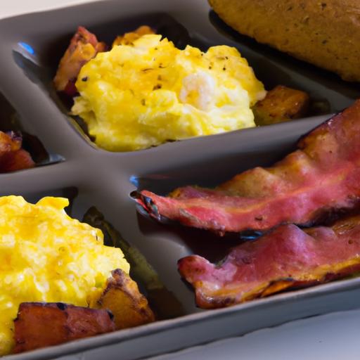 Crispy Egg and Bacon Bake: Air Fryer Breakfast Delight