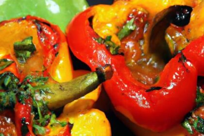 Bharwa Shimla Mirch: Flavorful Stuffed Bell Pepper Delight