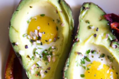 Sun-Kissed Baked Avocado Eggs: A Nutritious Breakfast Boost