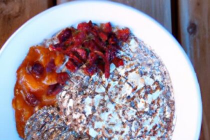 Power-Packed Chia Oatmeal Bowl: Nutrition Meets Flavor