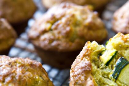 Crispy & Healthy: Air Fryer Zucchini Muffins Made Easy