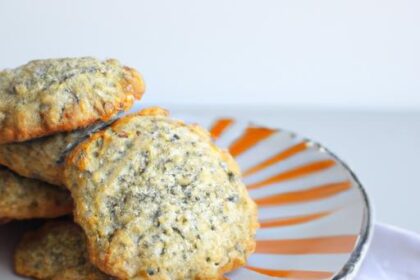 Zesty Gluten-Free Lemon Poppy Seed Breakfast Cookies Recipe