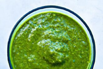 Energize Your Day: Green Smoothie with Hemp Seeds Power