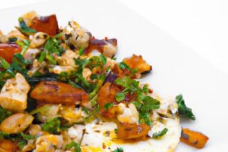 Sunrise Sizzle: Whip Up a Flavorful Chicken Breakfast Scramble