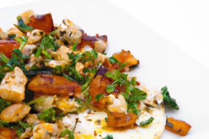 Sunrise Sizzle: Whip Up a Flavorful Chicken Breakfast Scramble