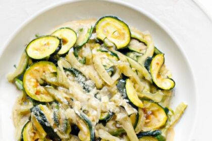Indulgent Creamy Zucchini Strozzapreti: A Comfort Feast