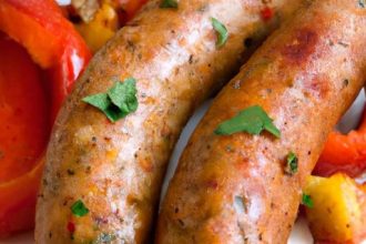 Start Your Day Right with Savory Chicken Apple Sausage