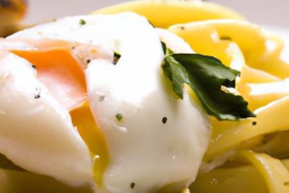 Start Your Day Right: Breakfast Carbonara with Poached Egg
