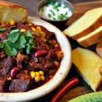 Bold & Smoky: Ultimate Brisket Chili with Cornbread Delight