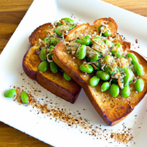 Edamame Toast: A Nutritious Twist on a Classic Favorite
