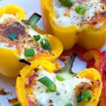 Sunrise Stuffed Peppers: Eggs & Veggies Breakfast Boost
