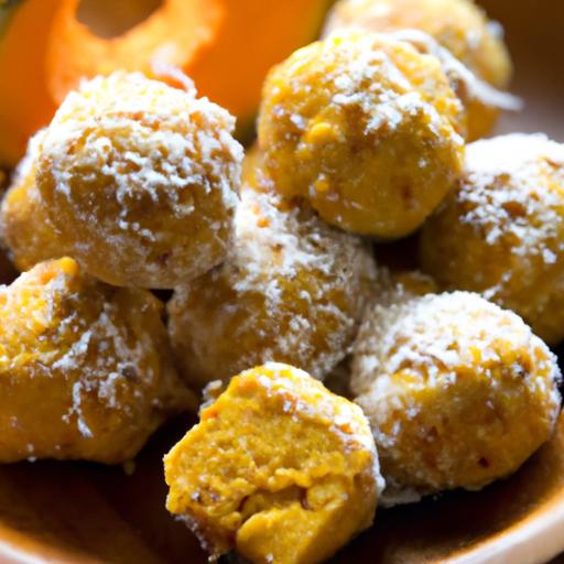 Coconut​ Pumpkin Bites: A Wholesome Fall ⁢Snack Delight