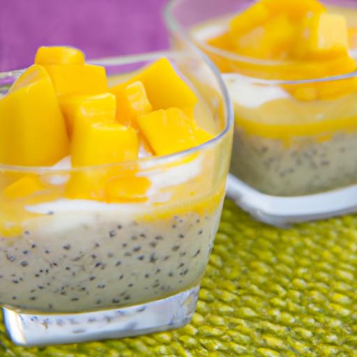 Tropical Twist: How to Make Creamy Mango Chia ‌Pudding