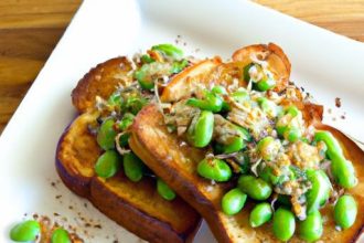 Edamame Toast: A Nutritious Twist on a Classic Favorite